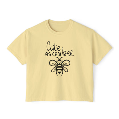 Cute As A Bee Women's Boxy Tee