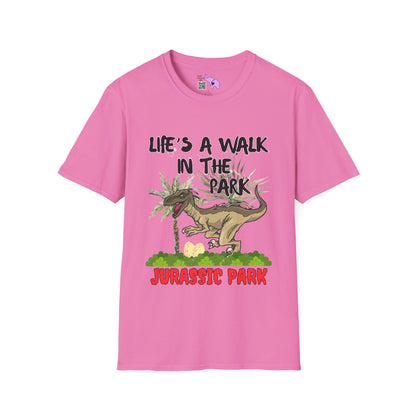 Life's Like A Walk In The Park... Jurassic Park Adult T-shirt