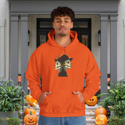 Creepy Skull Witches Heavy Blend™ Hooded Sweatshirt
