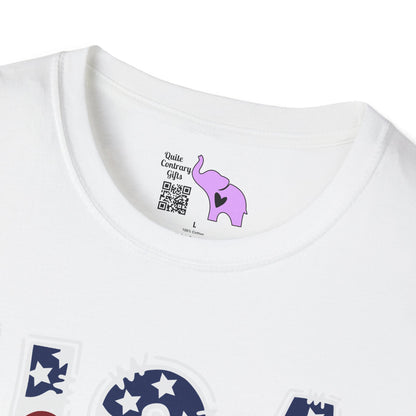 USA in Style Adult T-shirt