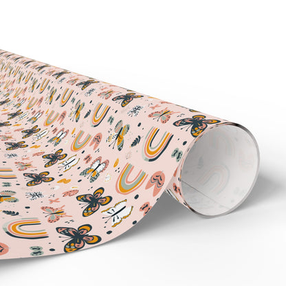 Rainbow Wings & Tiny Things Wrapping Paper