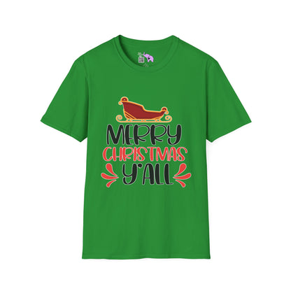 Merry Christmas Y'all Adult T-shirt