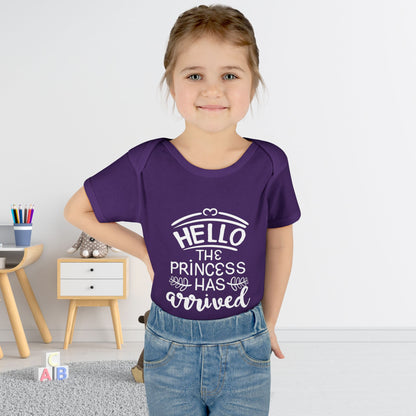 The Princess Has Arrived Infant Baby Rib Bodysuit