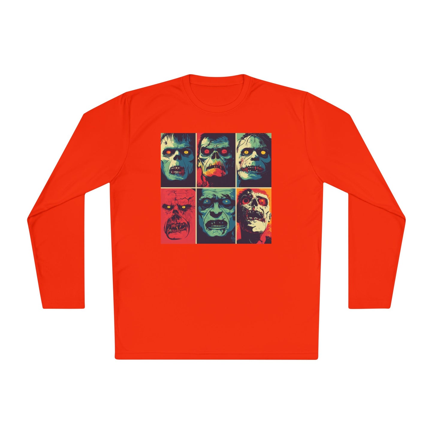 Halloween Monster 2 Adult Long Sleeve Tee