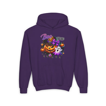 Boo Y'all Youth Heavy Blend Hoodie