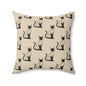Siamese Charm – Sandy Dune Throw Pillow