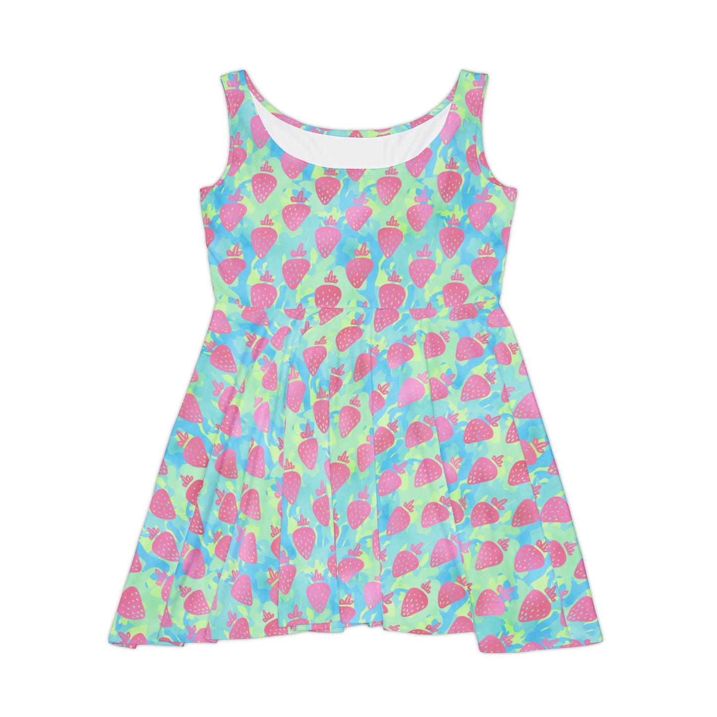 Strawberry Breeze Women's Skater Dress