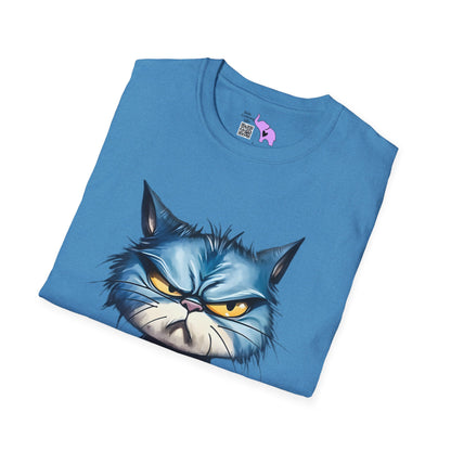 Not Today (Angry Cat) Adult T-shirt