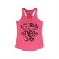 My Brain Has Too Many Tabs Open Women's Ideal Racerback Tank