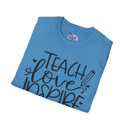 Teach Love Inspire Adult T-shirt