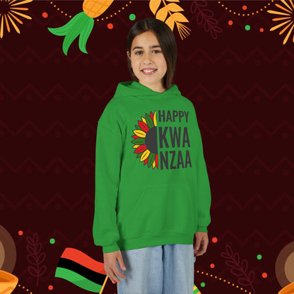 Happy Kwanzaa (Sunflower) Youth Hoodie