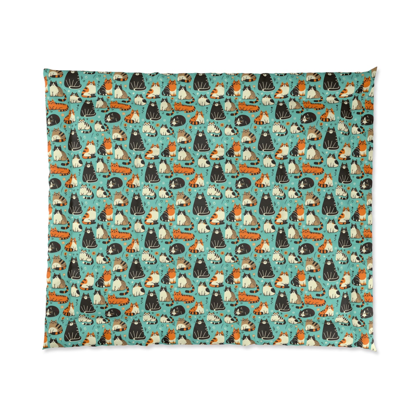 Whimsy Whiskers Comforter