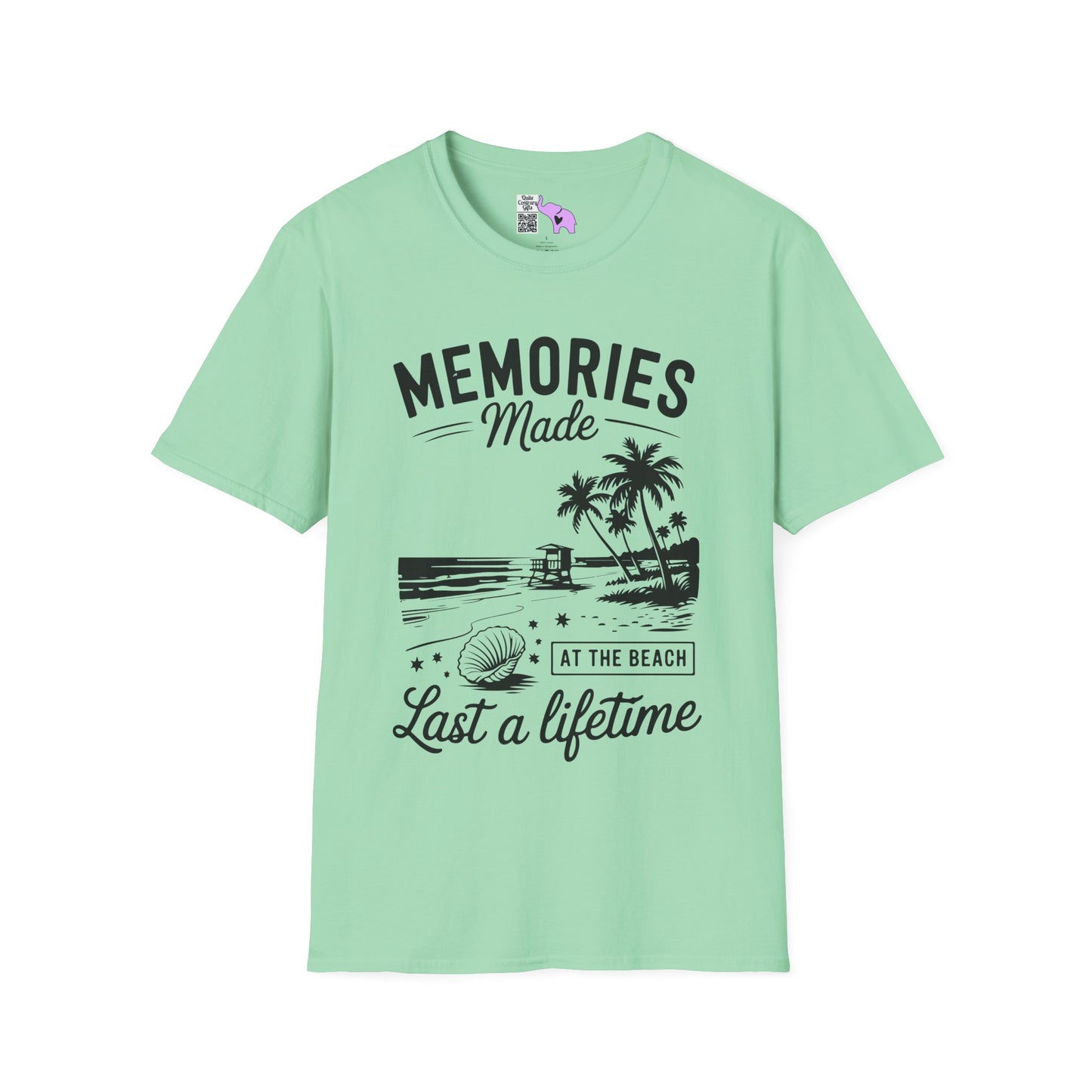 Memories Made at the Beach Last A Lifetime Adult T-shirt