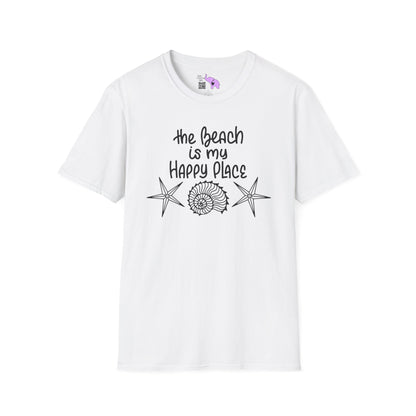 The Beach Is My Happy Place (2) Adult T-shirt