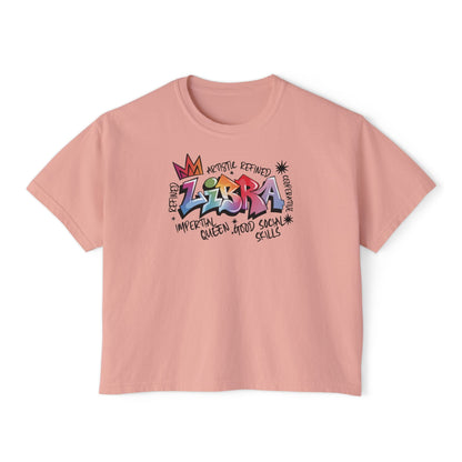 Libra Street Art Women's Boxy Tee
