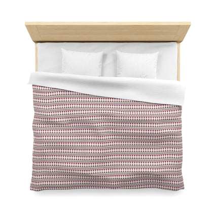 Rosewood Cairn Stripes Microfiber Duvet Cover