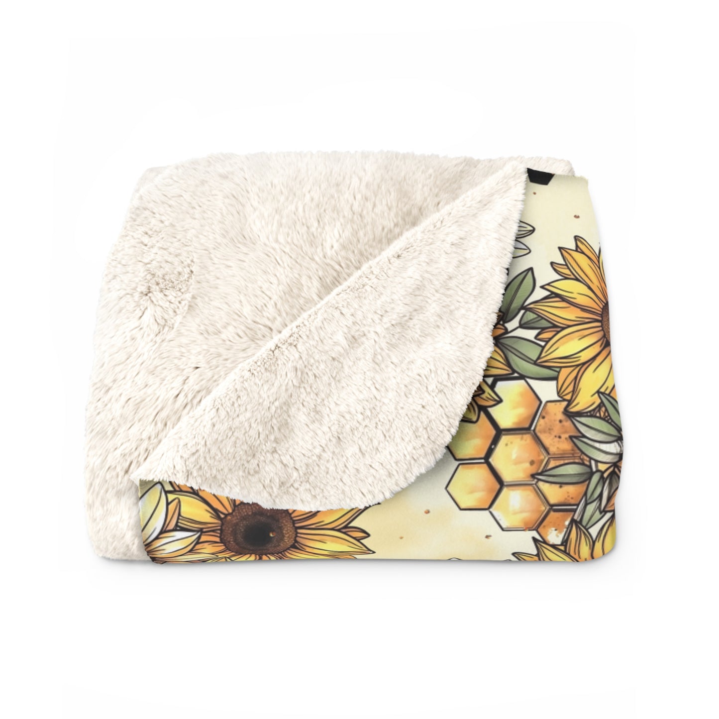 Honeycombs & Sunflowers Duvet Bedding Set