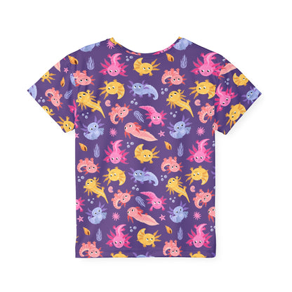 Axolotl Adventures Kids T-Shirt