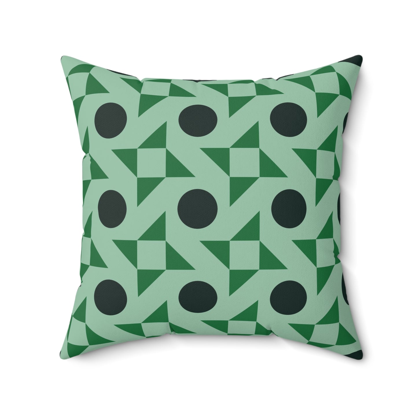 Emerald Pinwheels Basic Bedding Set