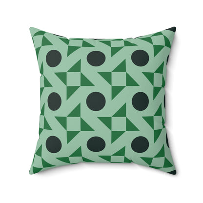 Emerald Pinwheels Basic Bedding Set