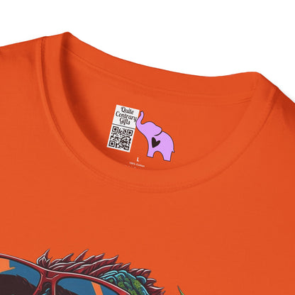 Cool Dinosaur Adult T-shirt