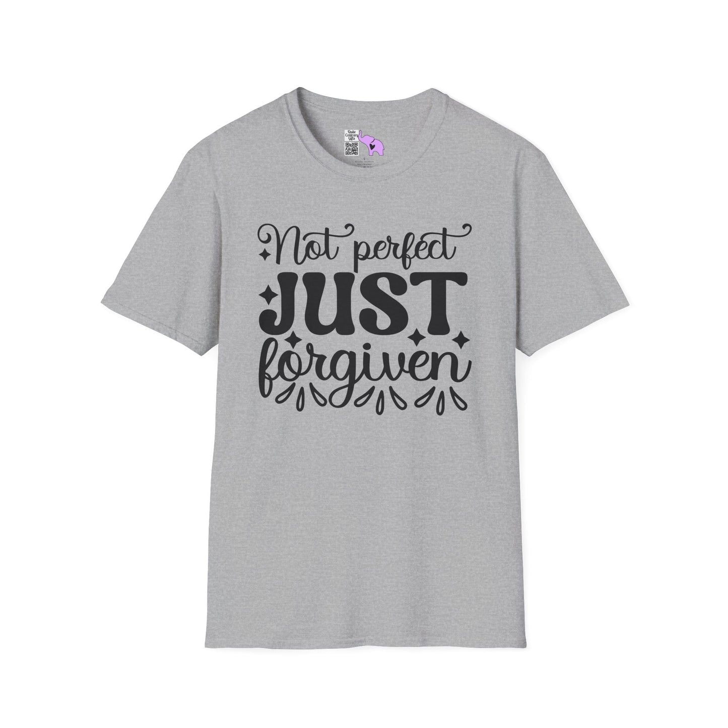 Not Perfect Just Forgiven Adult T-shirt