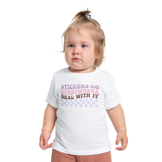 Stickers Go Everywhere Deal With It Infant T-Shirt