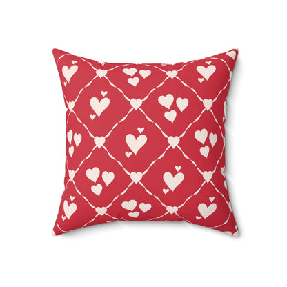 Sweetheart Trellis Throw Pillow