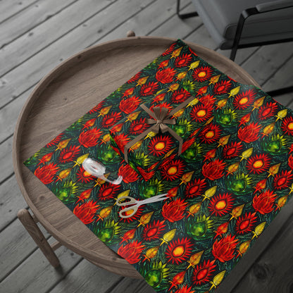 Joyful Burst Kwanzaa Wrapping Paper