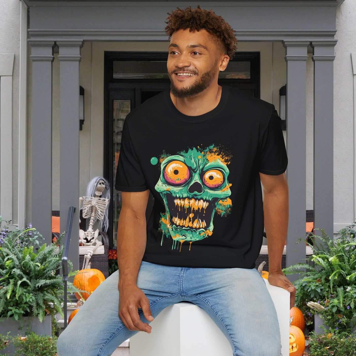 Creepy Ghoul Adult T-shirt