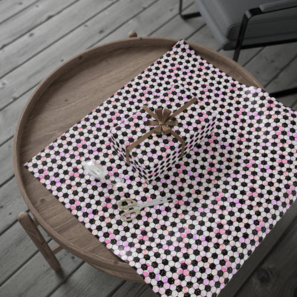 Pink Soccer Fever Wrapping Paper
