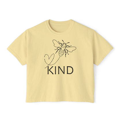 Bee Kind Women's Boxy Tee