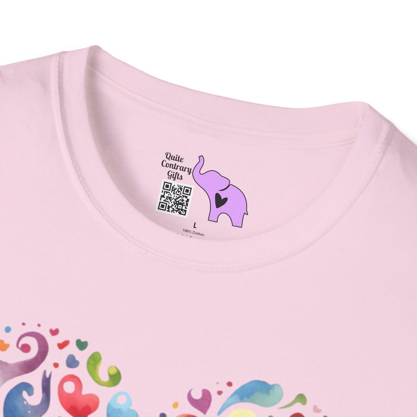 Hearts That Speak Adult T-shirt