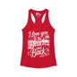 I Love You to the Beach and Back Women's Ideal Racerback Tank