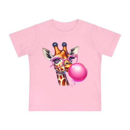 Girraffe Blowing Bubble Infant T-Shirt