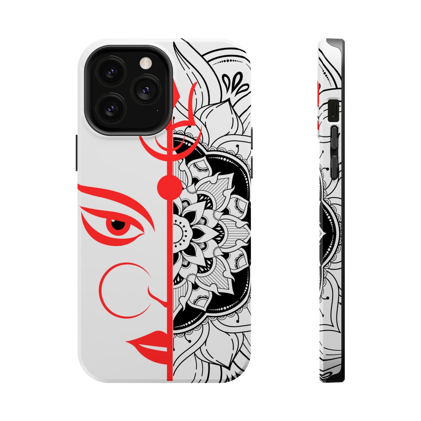 Goddess Durga Mata w/Mandala MagSafe® Compatible Tough Case for iPhone