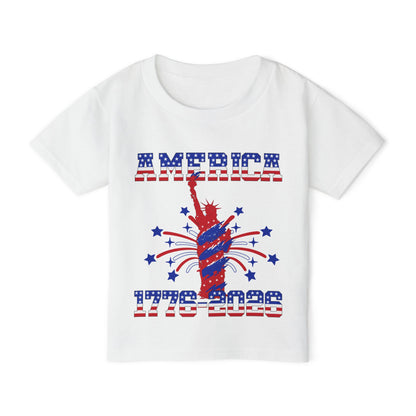America 1776-2026 (Statue of Liberty) Heavy Cotton™ Toddler T-shirt