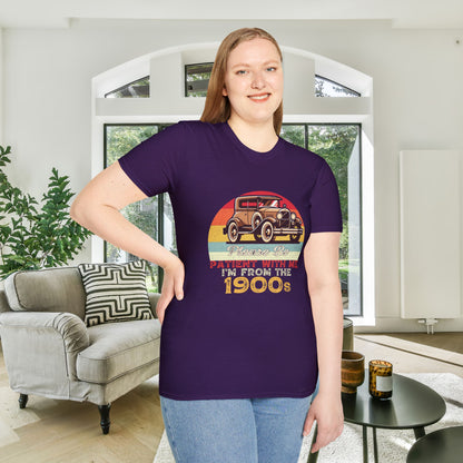 Please Be Patient With Me I'm From The 1900's (Classic Car) Adult T-shirt
