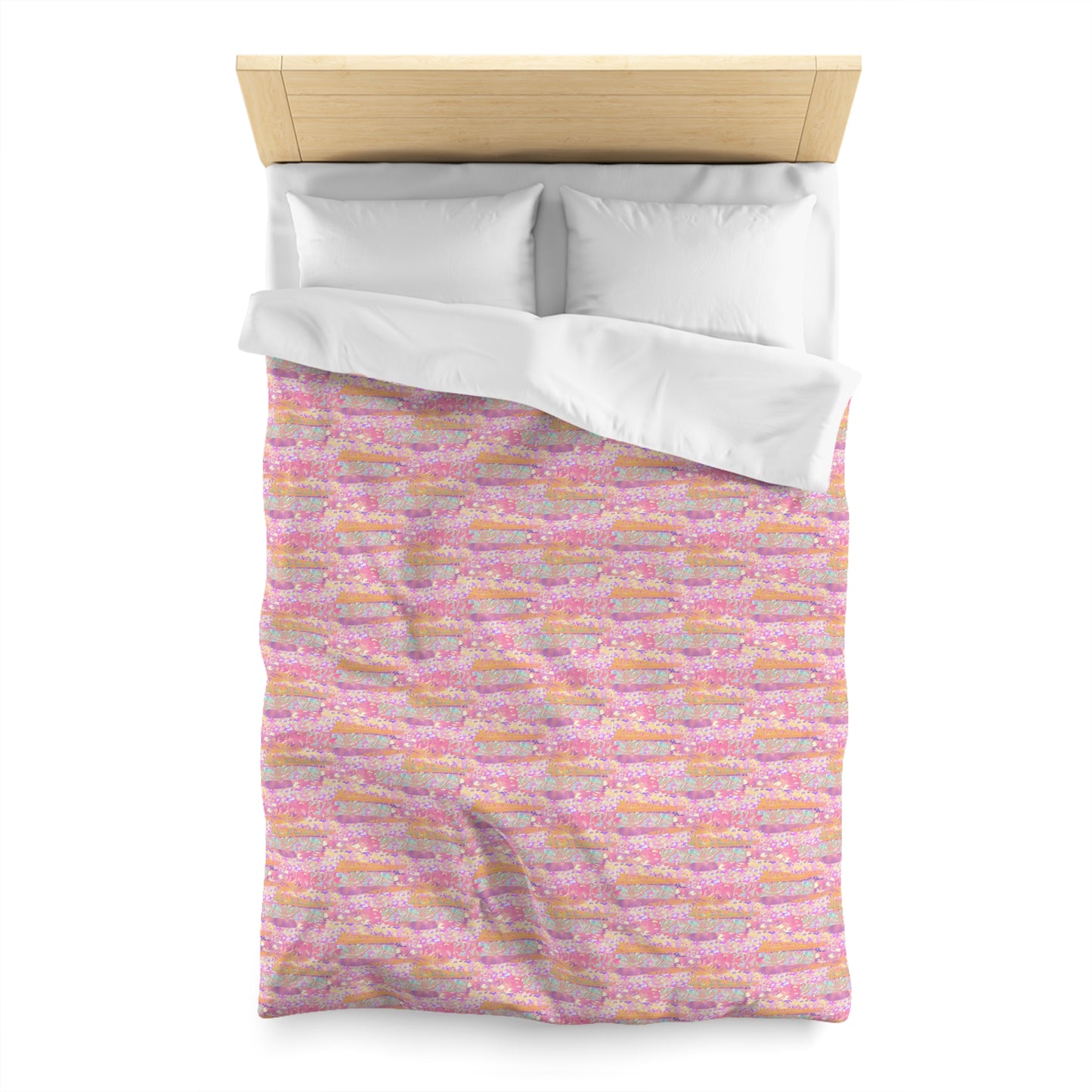 Wild Tropic Collage Microfiber Duvet Cover