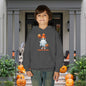 Spooky Season Ghost Trick-or-Treater Youth Heavy Blend Hoodie