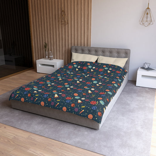 Space Buddies Microfiber Duvet Cover