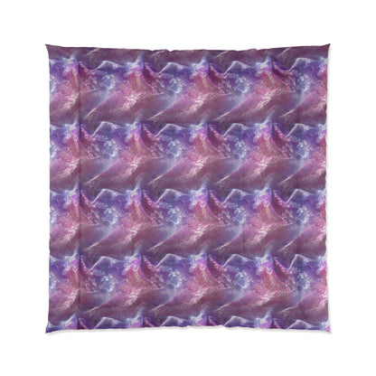 Blush Orchid Sheer & Lace Basic Bedding Set