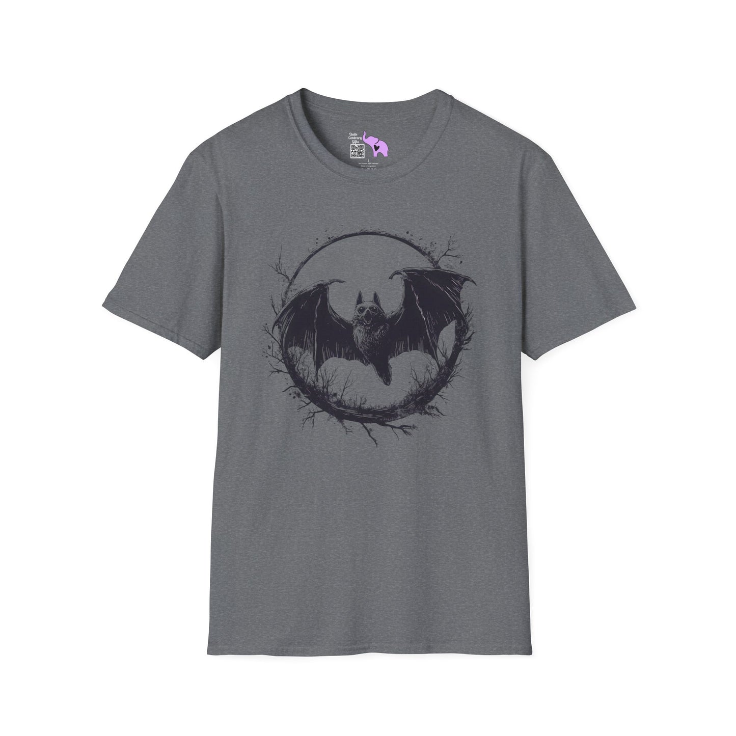 Spooky Bat Adult T-shirt