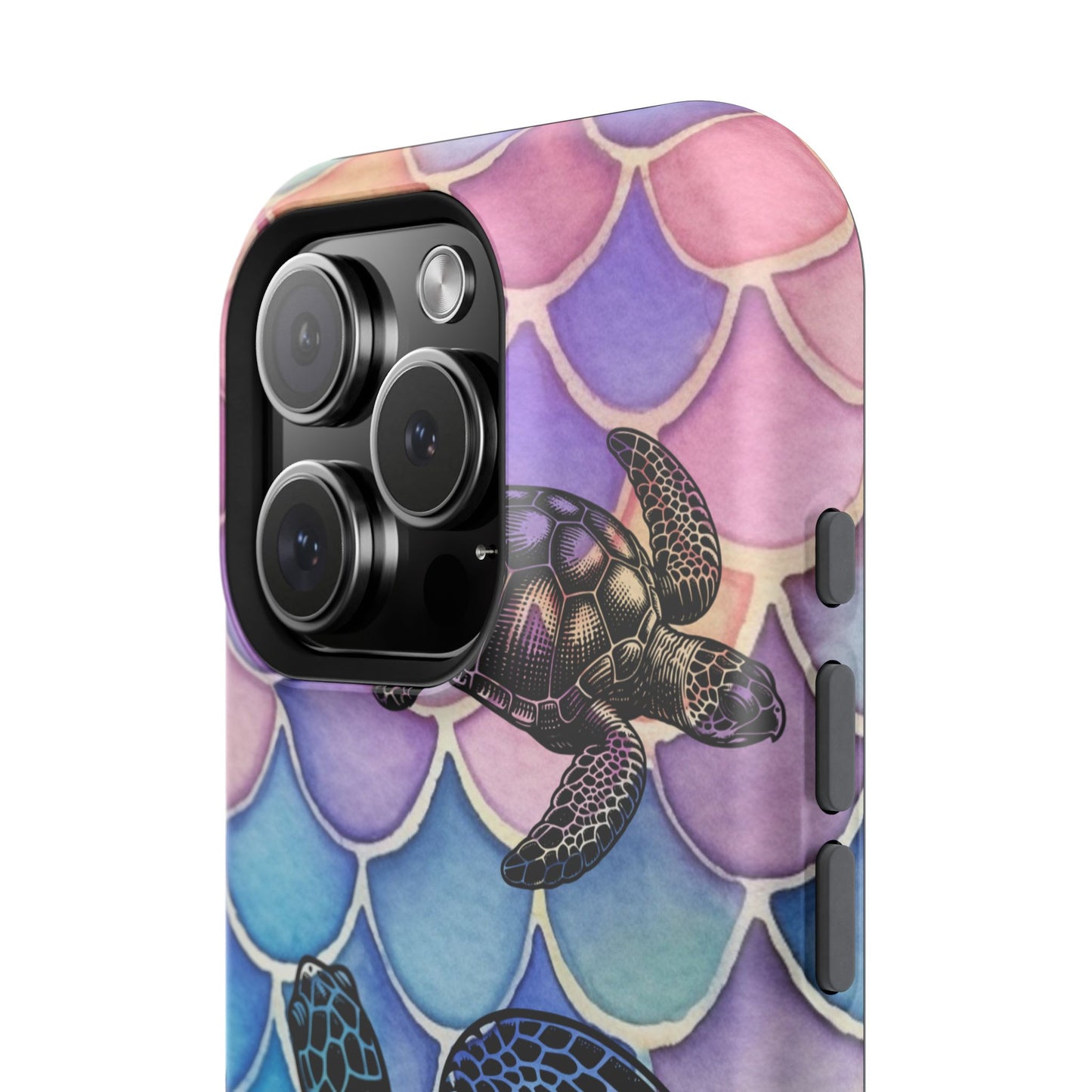 Sea Turtle Silhouette MagSafe® Compatible Tough Case for iPhone