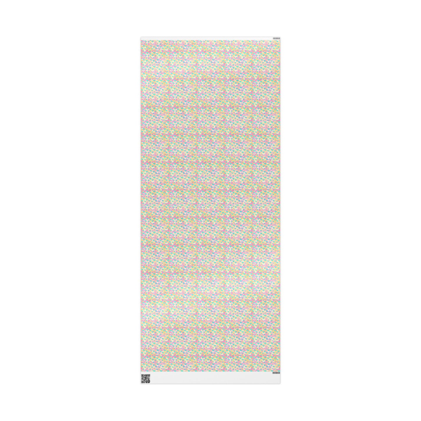 Sweetheart Camo Wrapping Paper