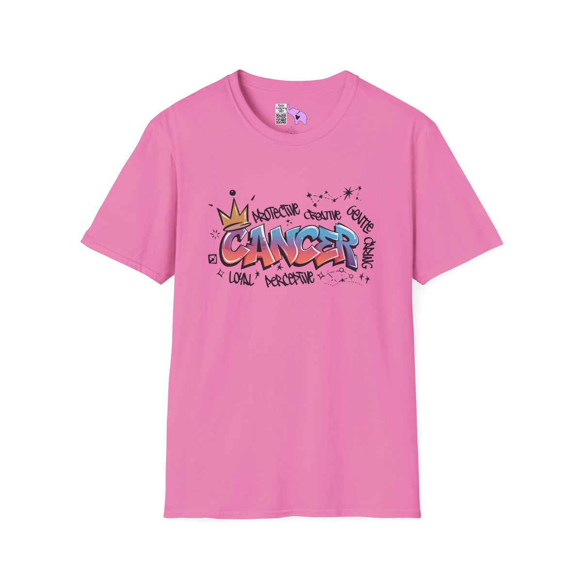 Cancer Street Art Adult T-shirt