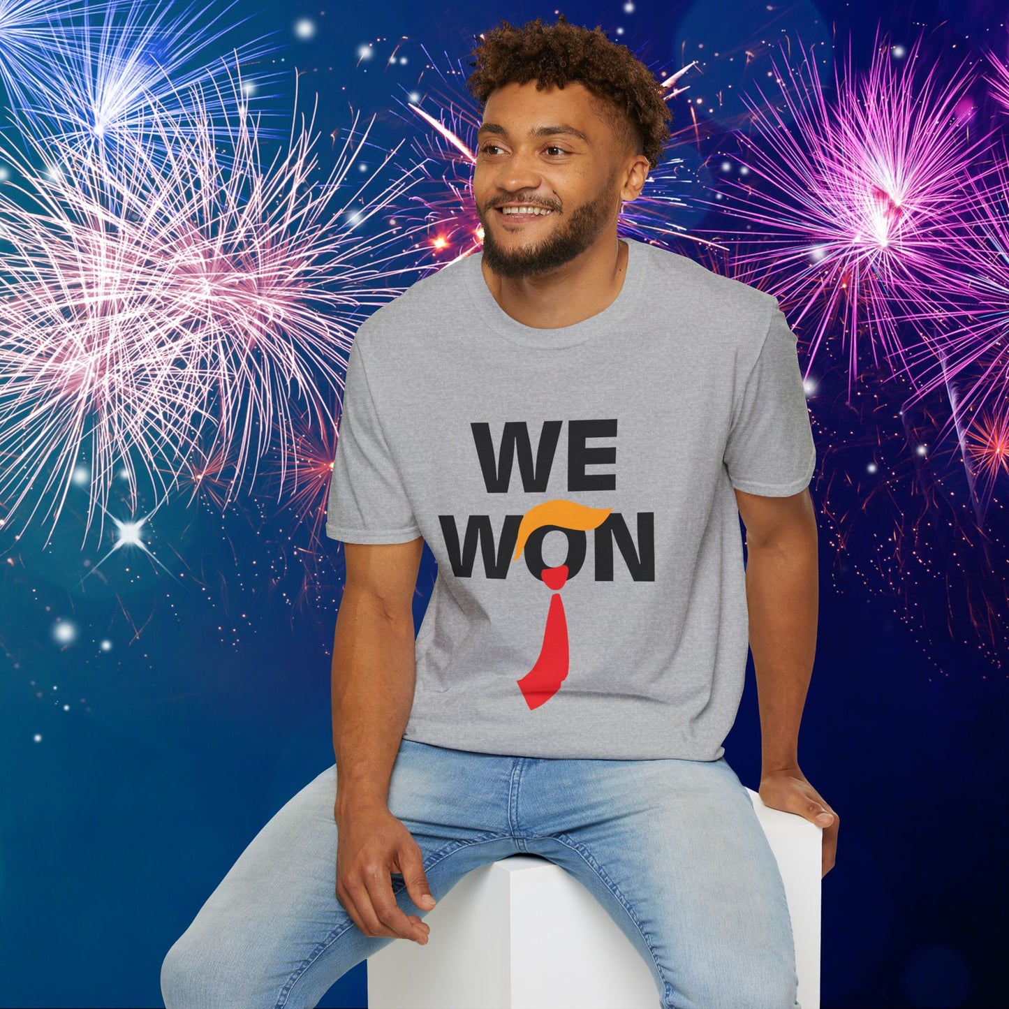 We Won (Hair) Adult T-shirt