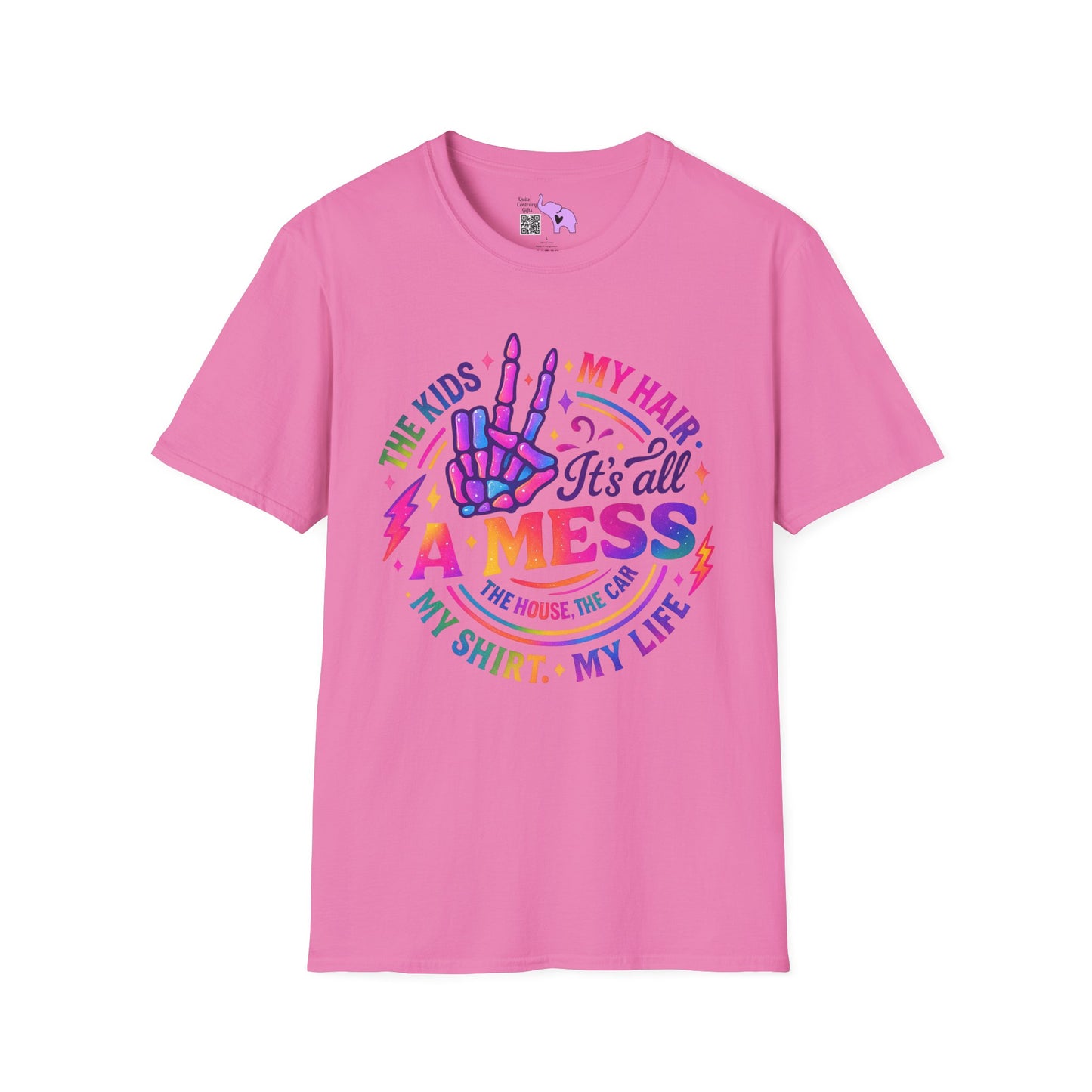 It's All A Mess Adult T-shirt