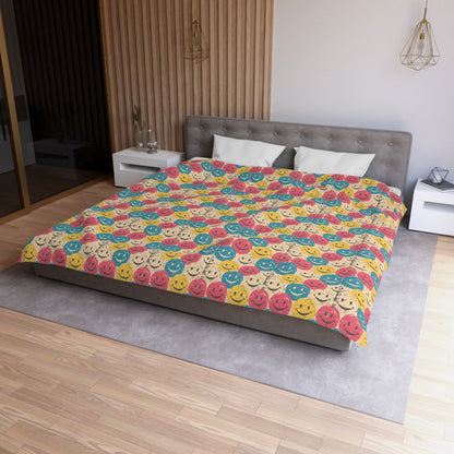Color Me Happy Microfiber Duvet Cover