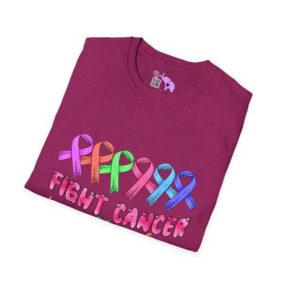 Fight Cancer in All Colors 9 Adult T-shirt